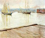 At Gloucester aka Gloucester Harbor by Joseph DeCamp